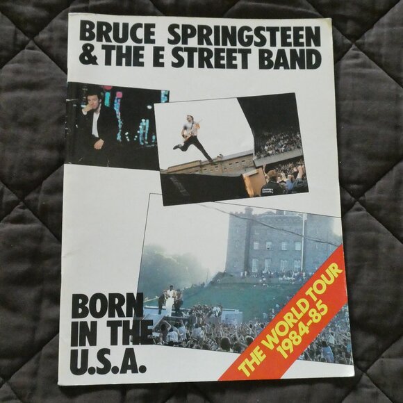 TWO - Bruce Springsteen Programs. Born in the USA World Tour & USA Tour 1984-85 - Picture 2 of 16
